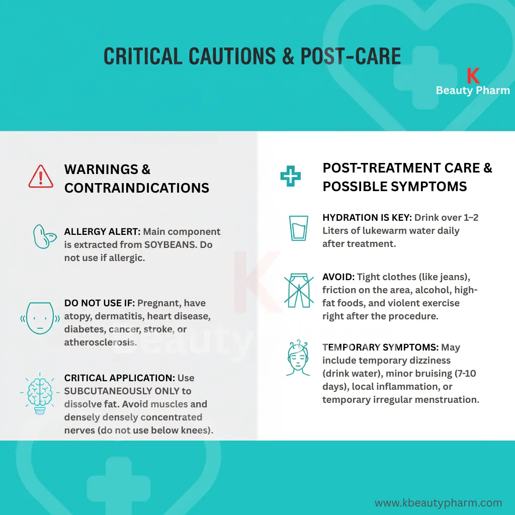 LIPO LAB PPC SOLUTION CRITICAL CAUTIONS AND POST-CARE