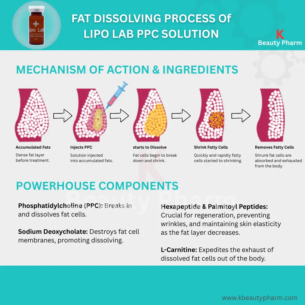 LIPO LAB PPC SOLUTION MECHANISM OF ACTION and INGREDIENTS
